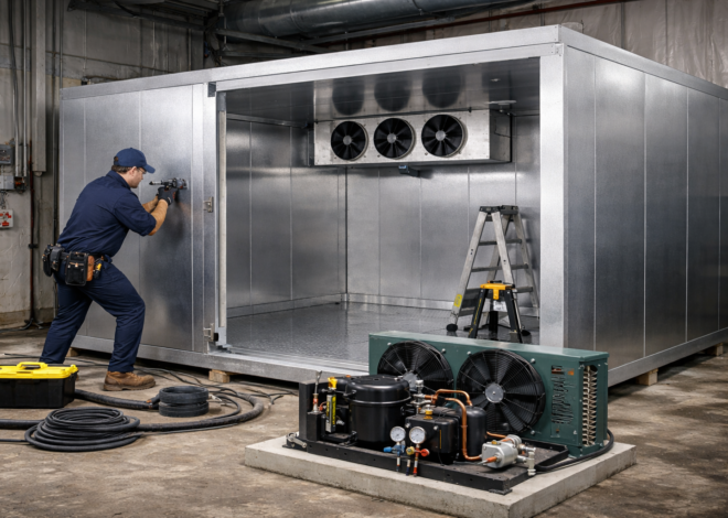 Commercial Walk in Freezer Installation